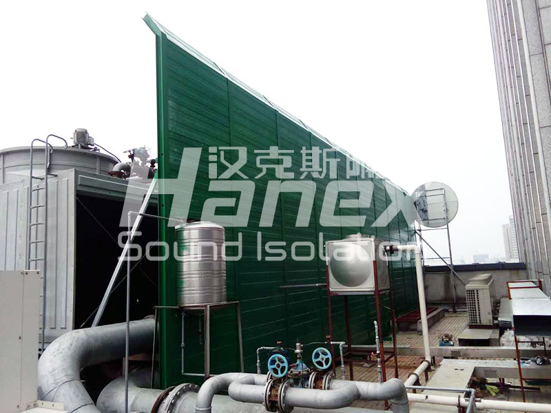 東海開發太古1期新華都生活廣場7樓冷卻塔噪音處理案例 東海開發太古1期新華都生活廣場7樓冷卻塔噪音處理案例