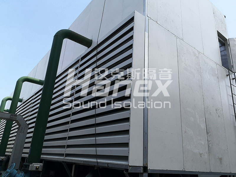 馬鞍山金鷹天地廣場裙房屋面設備降噪2 馬鞍山金鷹天地廣場裙房屋面設備降噪2