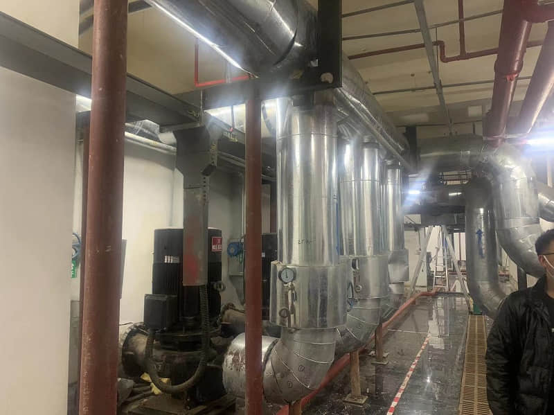 歐隆盛源南、北換熱站減振隔音降噪項目案例