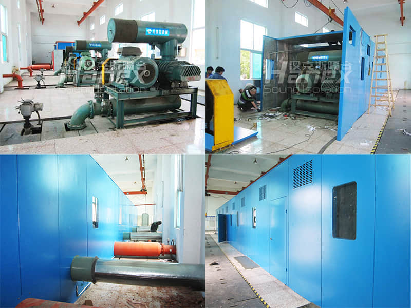 羅茨風(fēng)機(jī)噪聲治理項目案例-江蘇宜興清源污水處理廠