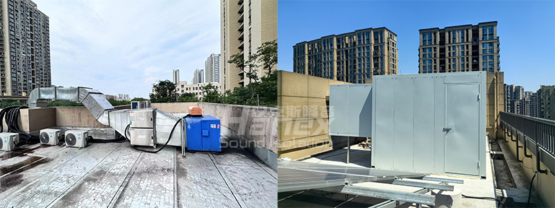 風機噪音大裝風機隔聲罩有效果嗎？